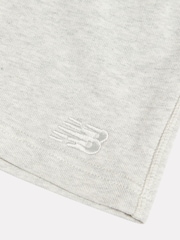 New Balance Grey Logo French Terry Shorts - Image 3 of 3