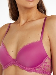 Calvin Klein Seductive Comfort Lace Trim Bra - Image 3 of 6