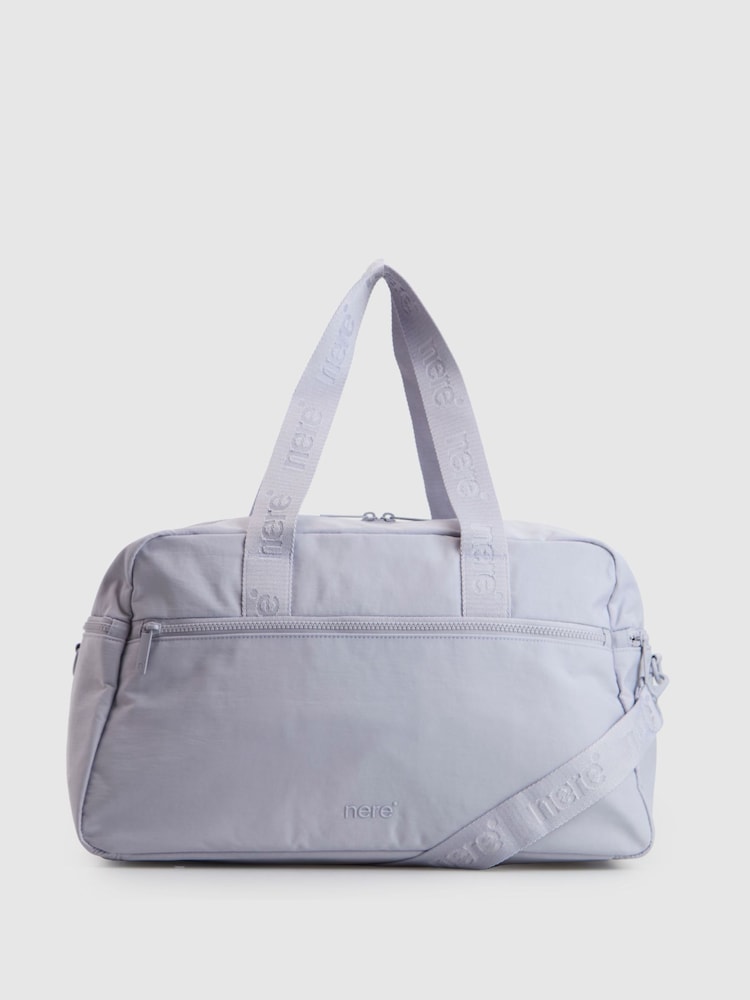 Nere Bondi Lilac Grey Carry On Duffle Bag - Image 1 of 8 Nere Bondi Lilac Grey Carry On Duffle Bag - Image 1 of 8