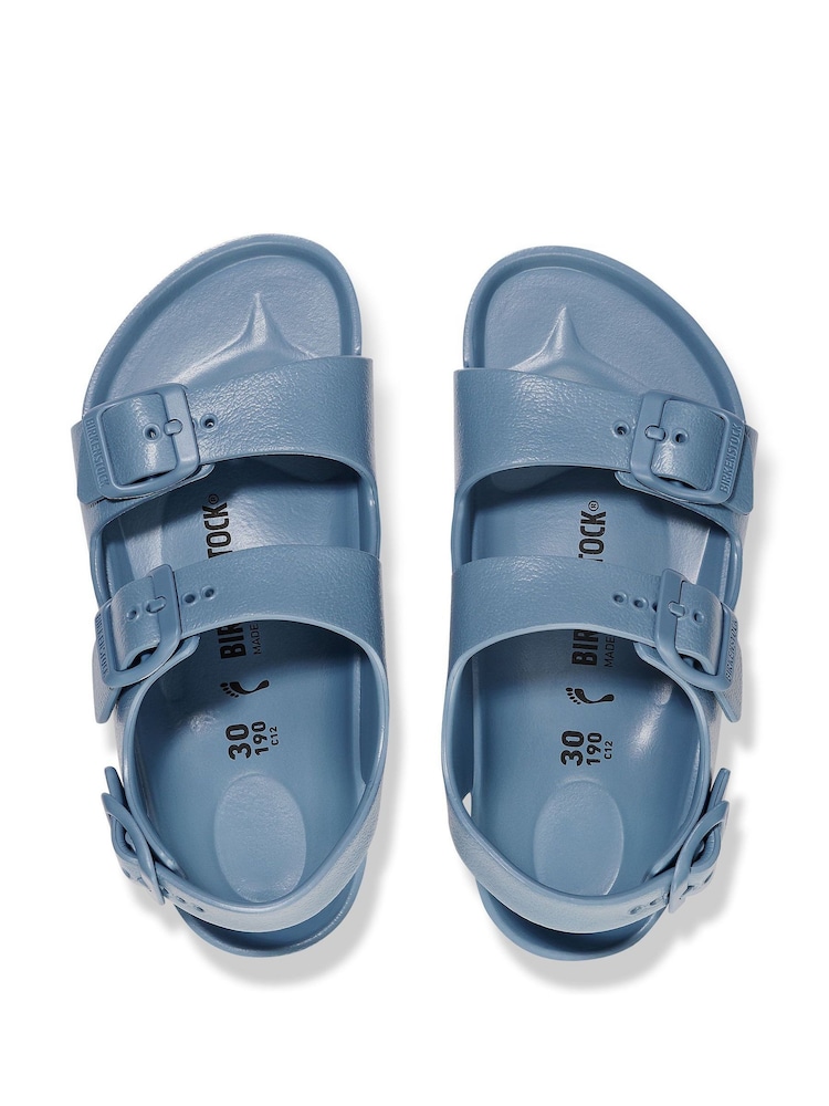 Birkenstock Blue Kids Milano EVA Sandals - Image 3 of 3