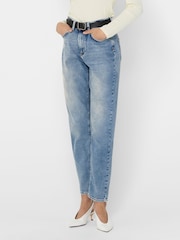 ONLY Blue Mom Jeans - Image 1 of 5
