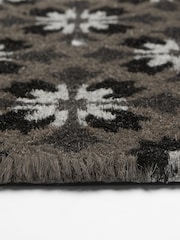 Grey Geometric Tile Wide Doormat - Image 3 of 3