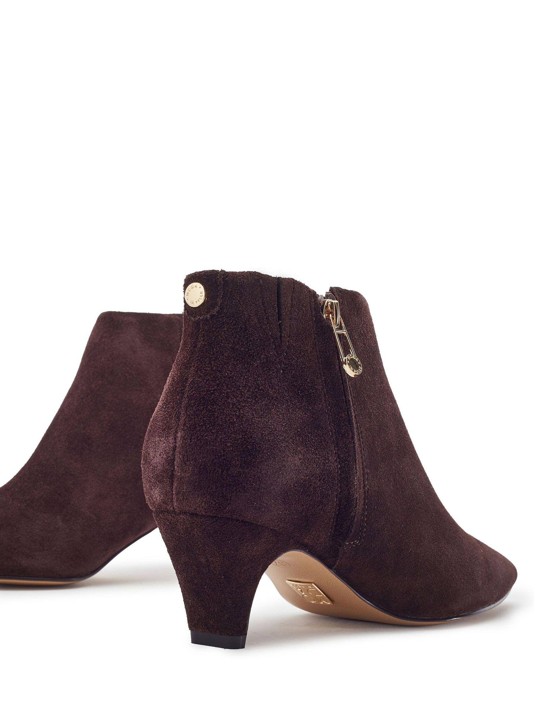 Moda Product Buy Moda in Pelle Brown Prismara Pointed Toe Low Ankle Boots from Next ...