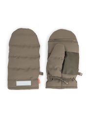 Done by Deer Taupe Fleece Lined Wind-Resistant Stroller Mittens - Image 2 of 6