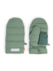 Done by Deer Green Fleece Lined Wind-Resistant Stroller Mittens - Image 2 of 6