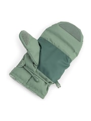 Done by Deer Green Fleece Lined Wind-Resistant Stroller Mittens - Image 5 of 6