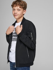 JACK & JONES Black Bomber Jacket - Image 3 of 7
