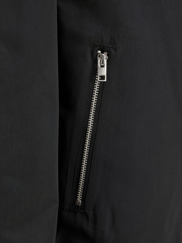 JACK & JONES JUNIOR Black Light Weight Bomber Jacket - Image 8 of 8 JACK & JONES JUNIOR Black Light Weight Bomber Jacket - Image 8 of 8