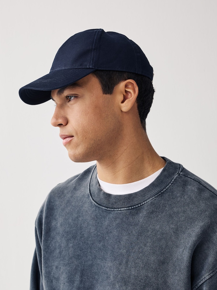 Navy Blue/Khaki Green Caps 2 Pack - Image 2 of 7