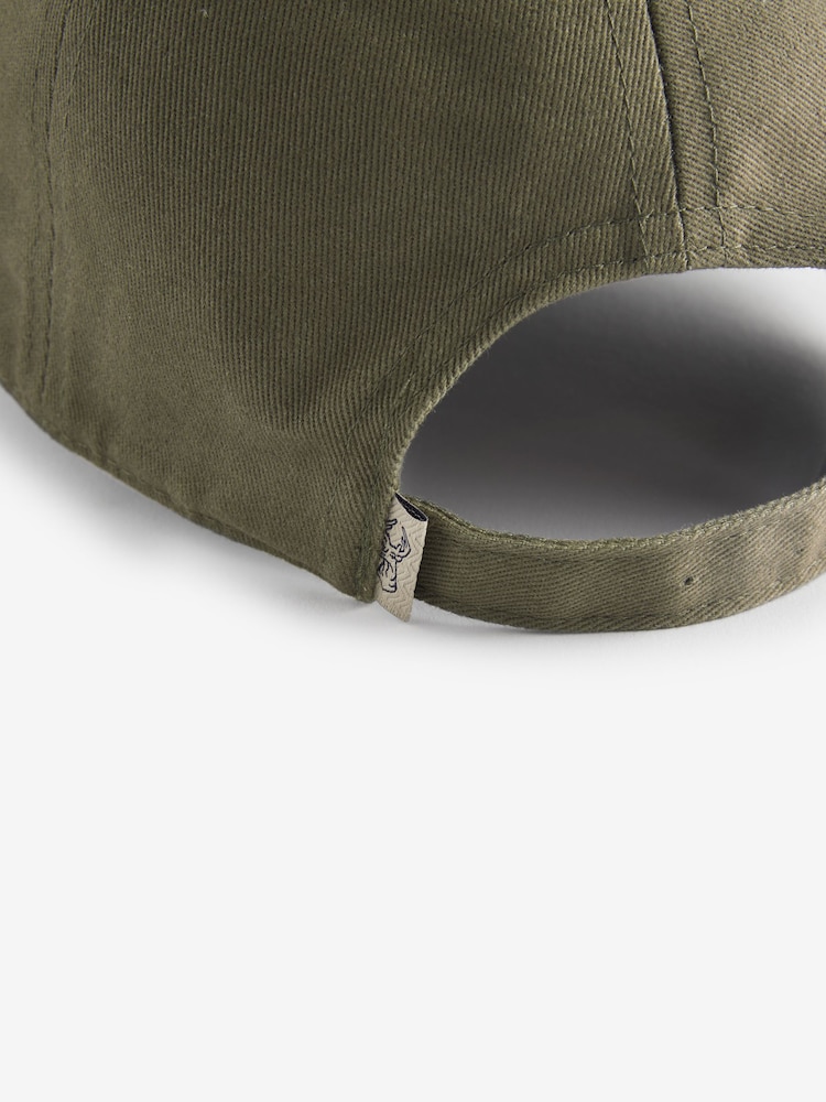 Navy Blue/Khaki Green Caps 2 Pack - Image 6 of 7
