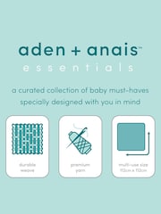 Aden & Anais Essentials Muslin 100% Cotton Blankets 4 Pack - Image 4 of 5