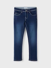 Name It Dark Blue Boys Slim Fit Jeans - Image 3 of 6