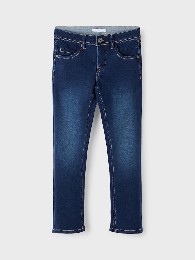 Name It Dark Blue Boys Slim Fit Jeans - Image 3 of 6