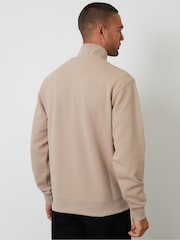 Threadbare texturizado com Sweatshirtde um quarto surrado - Imagem 2 de 4