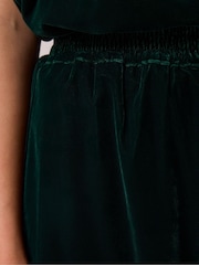 Ro&Zo Green Velvet Balloon Trousers - Image 3 of 5