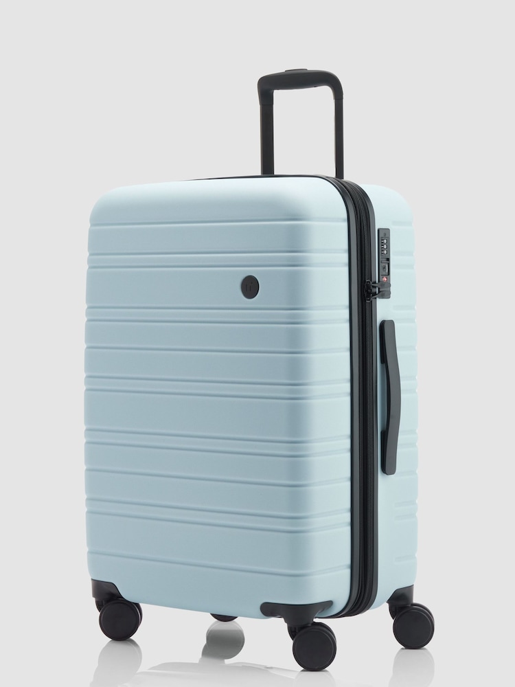 Nere Stori Blue Aura Suitcase - Image 1 of 8 Nere Stori Blue Aura Suitcase - Image 1 of 8