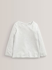 Multicolour 8 Pack Cotton Long Sleeve T-Shirts (3mths-7yrs) - Image 8 of 10