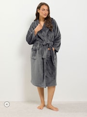 Yours Curve Luxe Dressing Gown - Bild 1 von 6