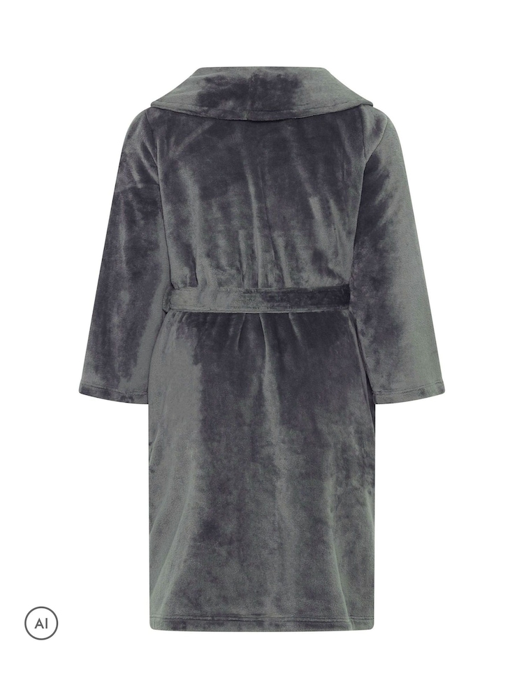 Yours Curve Luxe Dressing Gown - Bild 6 von 6 Yours Curve Luxe Dressing Gown - Bild 6 von 6