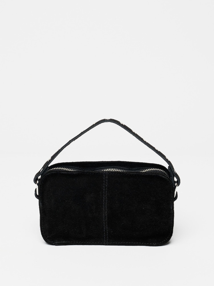 NÚNOO Black Helena Suede Bag - Image 4 of 4