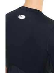 Under Armour Black HeatGear Base Layer T-Shirt - Image 5 of 6
