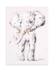 Childhome Multi Elephant Wall Art - Image 2 of 4