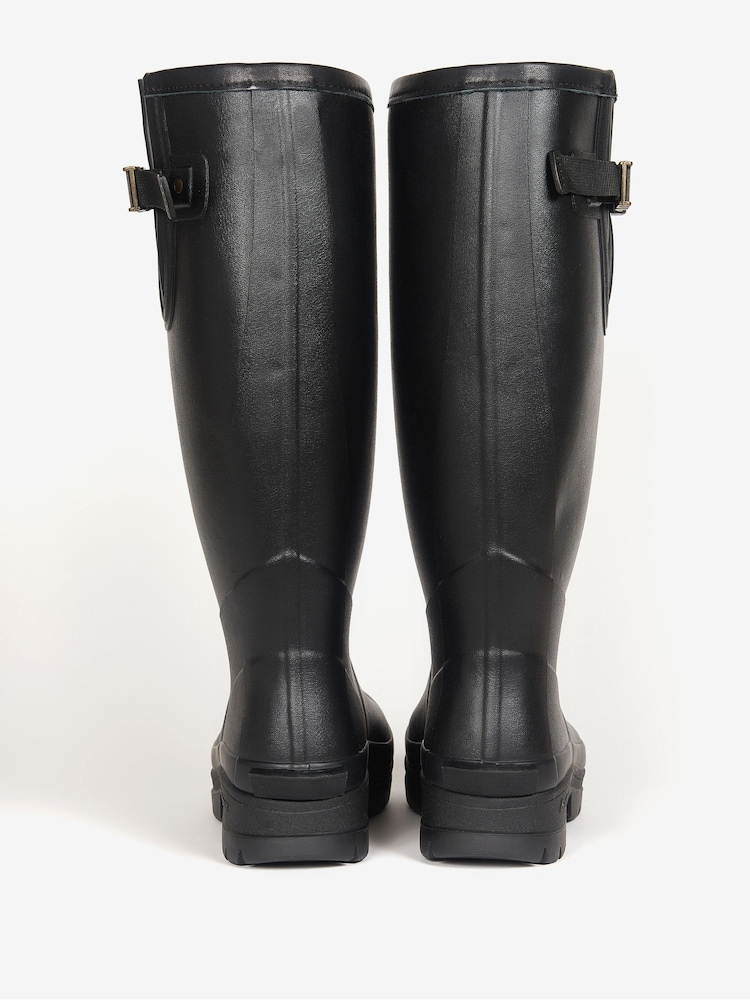 Barbour® Black Tempest Wellington Boots - Image 2 of 6