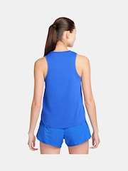 Nike Blue Dri-FIT One Swoosh Running Tank Top - Image 3 of 5