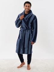 Threadbare Fleece Dressing Gown - 5의 이미지 4