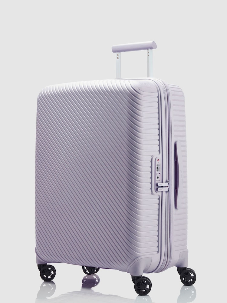 Nere Bondi Lilac Grey Suitcase - Image 1 of 8 Nere Bondi Lilac Grey Suitcase - Image 1 of 8
