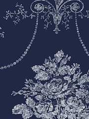 Laura Ashley Blue Josette Made To Measure Roller Blind - Image 3 of 5