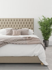Aspire Furniture Natural Monroe End Lift Ottoman Storage Bed - Image 1 of 3