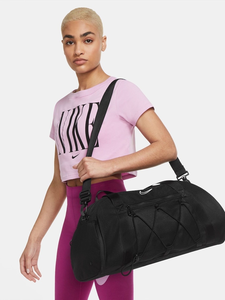 Nike Black One Duffel Bag - Image 1 of 11