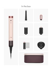 Dyson Pink Airwrap Coanda2x Multistyler and Dryer Curly + Coily Hair Curlers - Image 2 of 12