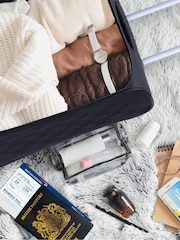 Flight Knight 55x40x20cm Ryanair Priority Soft Case Cabin Carry On Suitcase Hand Black Luggage - Image 6 of 7