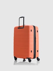 Nere Stori Light Orange Suitcase - Image 5 of 8