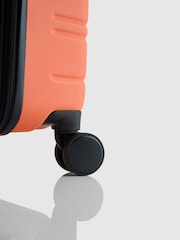 Nere Stori Light Orange Suitcase - Image 6 of 8