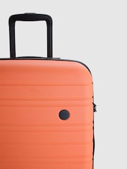 Nere Stori Light Orange Suitcase - Image 8 of 8