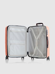 Nere Stori Light Orange Suitcase - Image 3 of 8