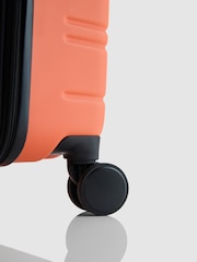 Nere Stori Light Orange Suitcase - Image 6 of 8