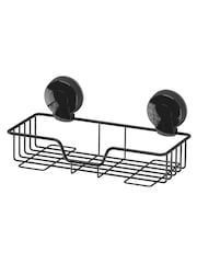 Cesta retangular de parede Showerdrape Suctionloc - Imagem 3 de 4