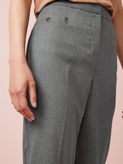 Grey Tailored Slim Trousers - Image 4 of 6