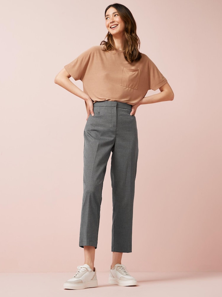 Grey Tailored Slim Trousers - Image 6 of 6