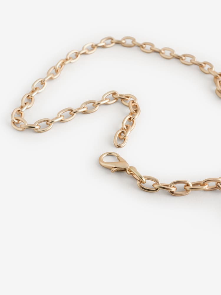 B by Ted Baker Gold Chain Belt - Image 3 of 3