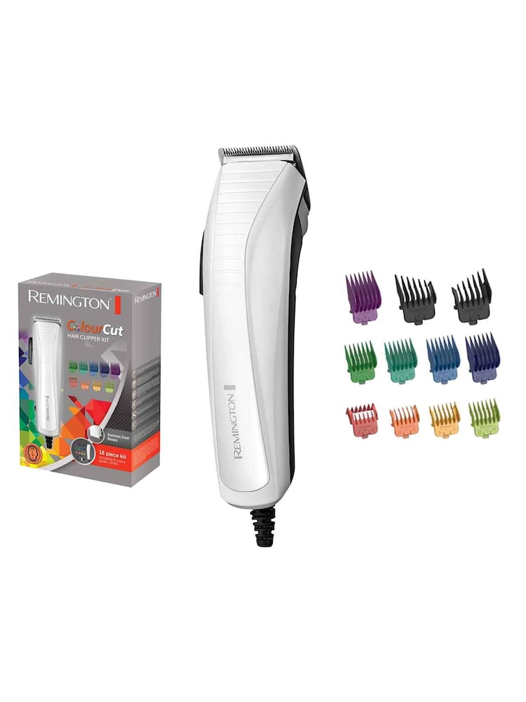 Remington White Colour Cut Hair Clipper - Image 1 of 4 Remington White Colour Cut Hair Clipper - Image 1 of 4
