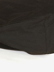 ירוק זית - ®Barbour כובע מצחייה שטוח בציפוי שעווה, %100 כותנה - Image 4 of 5
