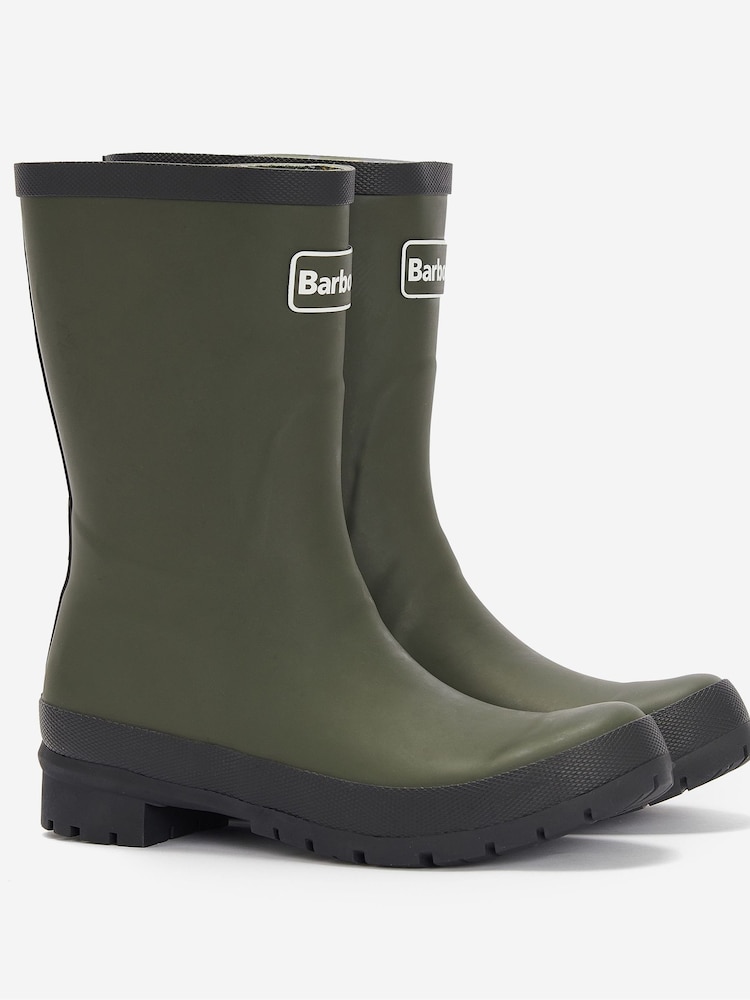 Barbour® Green Banbury Wellington Boots - Image 2 of 5