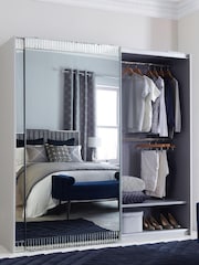 Mirror Collection Luxe Deco Glass 2m Sliding Wardrobe - Image 1 of 5