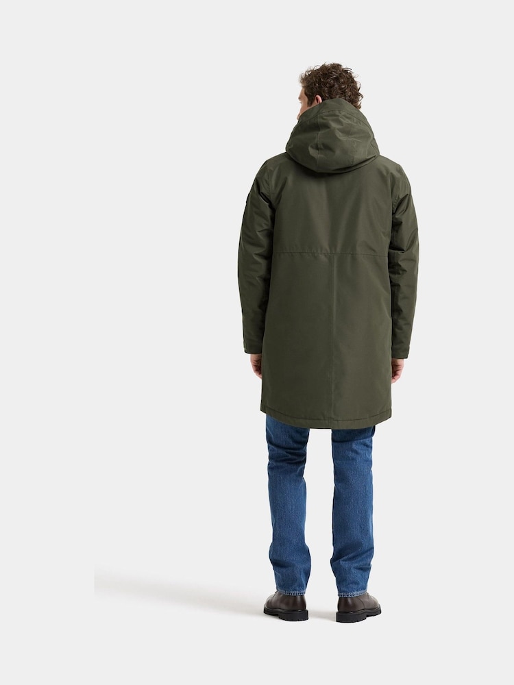 Didriksons Green Kenny Waterproof Coat - Image 2 of 6