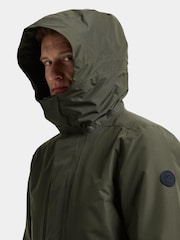 Didriksons Green Kenny Waterproof Coat - Image 5 of 6